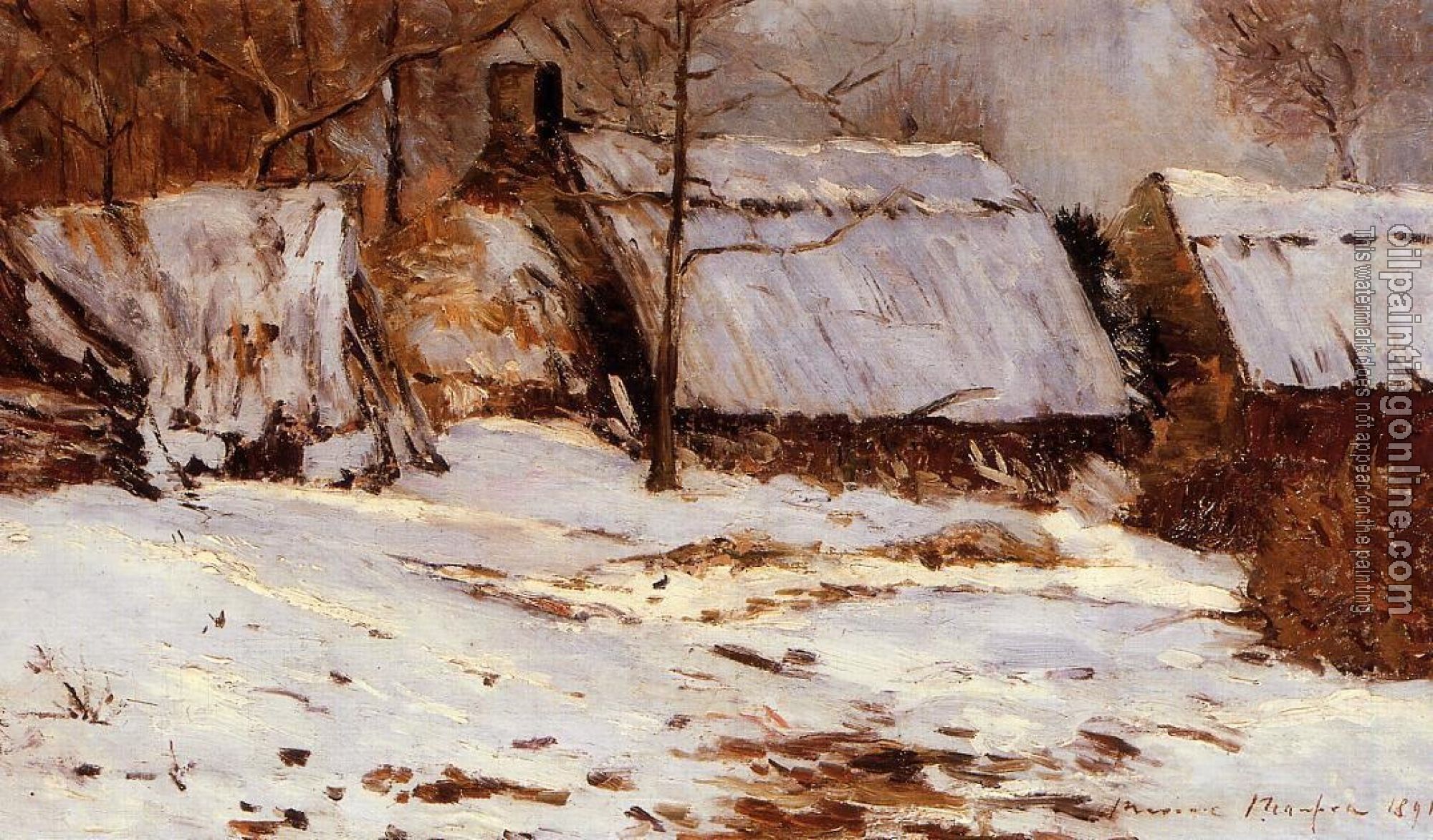 Maufra, Maxime - Cottages in the Snow